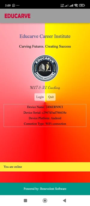 Educarve Career Institute App Screenshot 0
