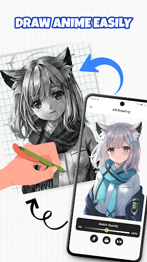 AR Drawing Anime: Draw sketch Screenshot 0