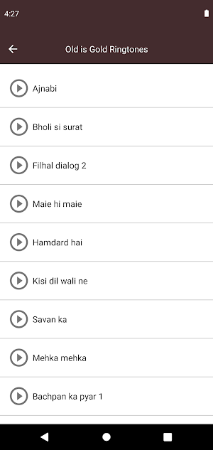 Old is Gold Ringtones Screenshot 0