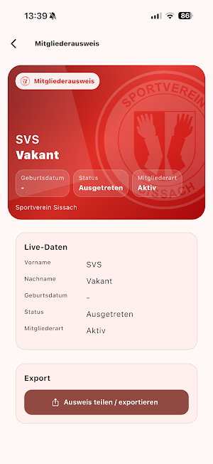 My SV Sissach Screenshot 1