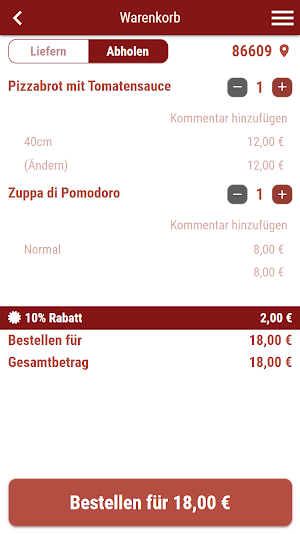 Ristorante Cafe Raffaello Screenshot 1