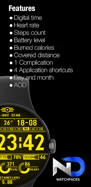 Pip-Boy Watchface Screenshot 3