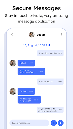 SMS Messenger: Text Messages Screenshot 1