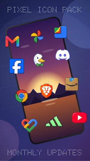 Pixel icon pack Screenshot 0
