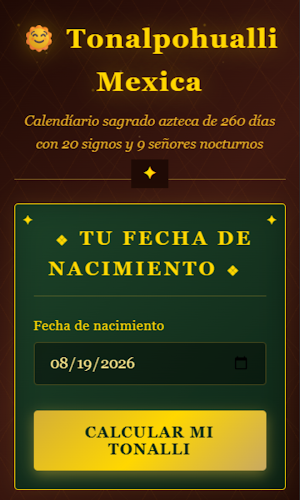 Tonalpohualli Mexica Screenshot 0