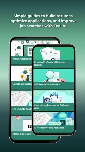 Teal: Ai App Resume Advisor Screenshot 2
