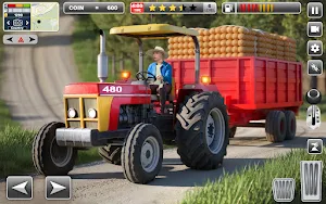 Village Tractor Driving Games Screenshot 2