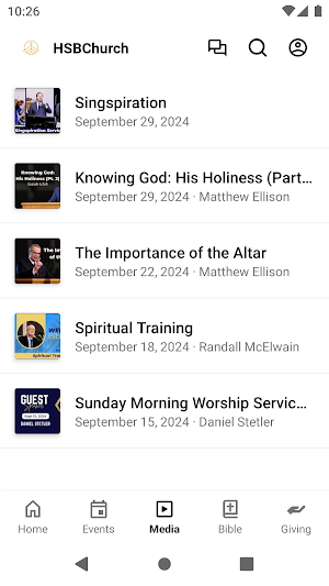 Hobe Sound Bible Church Screenshot 2