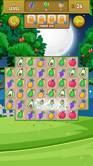 3D Fruits Match Puzzle Game Screenshot 2