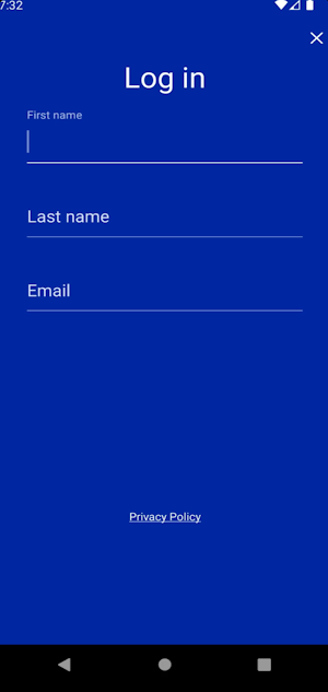 PFA Events Screenshot 1