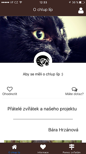 O chlup líp Screenshot 0