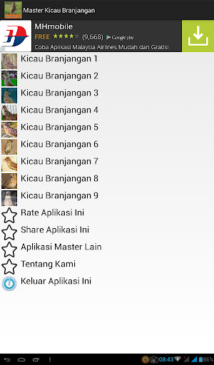 Master Kicau Branjangan Screenshot 2