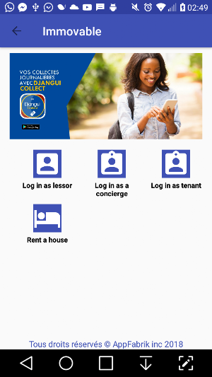 Djangui Collect Screenshot 2