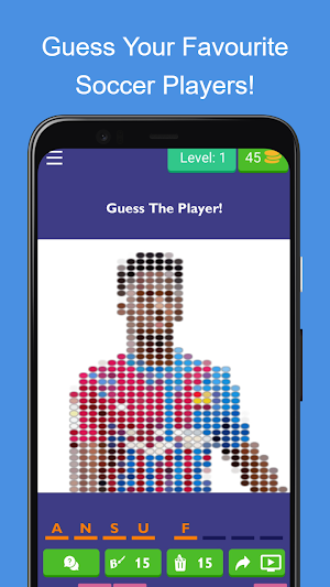 Guess The Soccer Player Game Screenshot 2