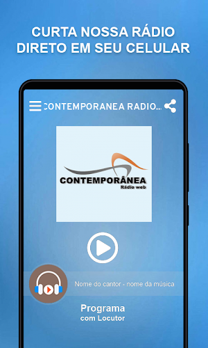 Contemporânea Rádio Web Screenshot 0