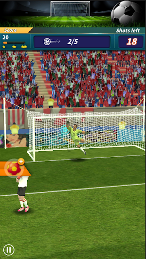 Shootout:finger football Screenshot 2