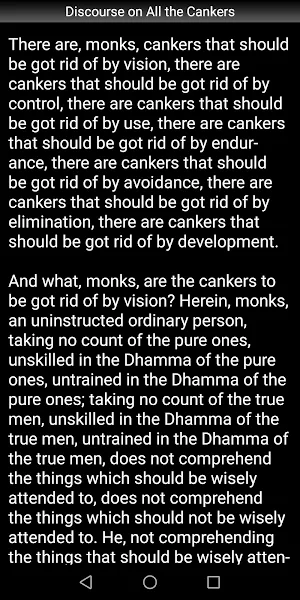 Discourse on All the Cankers Screenshot 2