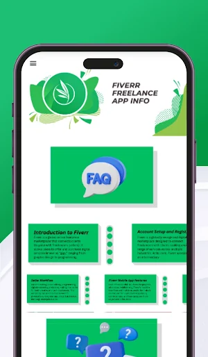 Fiverr Freelance App Info Screenshot 1