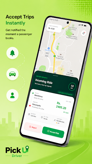 PickU Driver Screenshot 1