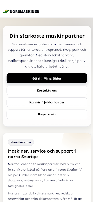 Norrmaskiner Screenshot 3