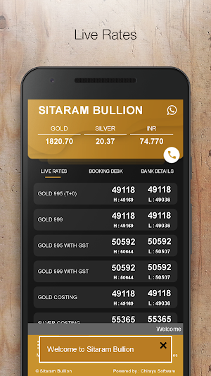 Sitaram Bullion Screenshot 0