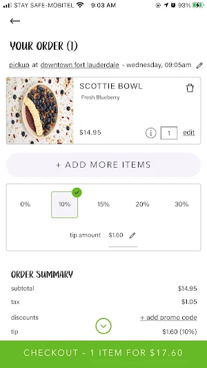Goji Juicery & Kitchen Screenshot 3