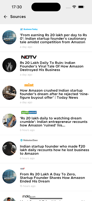 The News Company. Screenshot 2