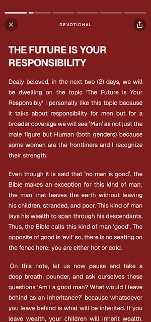 Maseke Daniels Ministries Screenshot 2