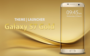 Theme for Galaxy S7 Gold Screenshot 0