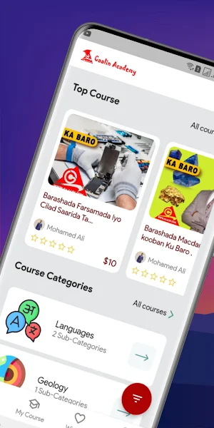 Caalin Academy App Screenshot 0