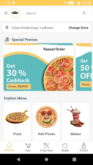 Canadian Pizza - Hot & Fresh Screenshot 1