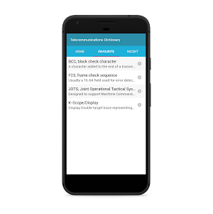 Telecommunications Dictionary Screenshot 3