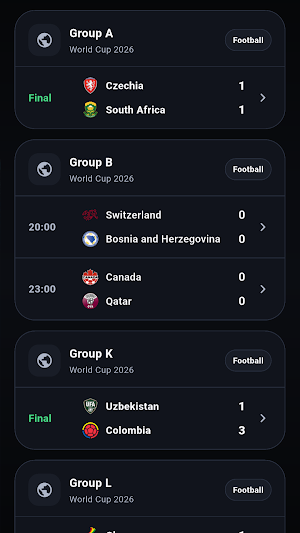 NobarTV - Live Scores Screenshot 2