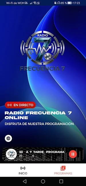 Radio Frecuencia 7 Online Screenshot 2