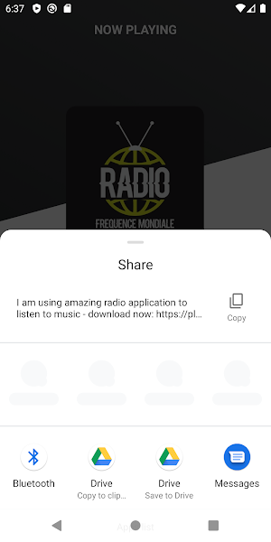 Radio Frequence Mondiale Screenshot 0