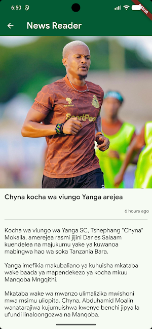 Jangwani Zone -Habari za Yanga Screenshot 2