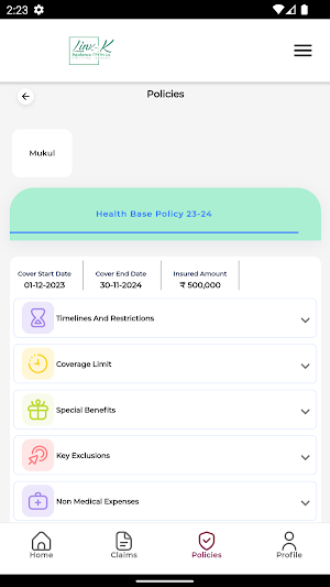 Link-K TPA Insurance Screenshot 1