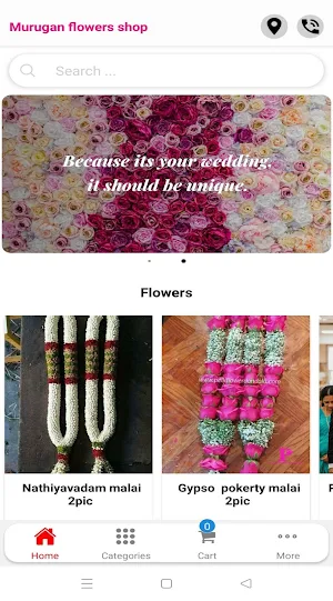 Murugan Flowers Shop Screenshot 0