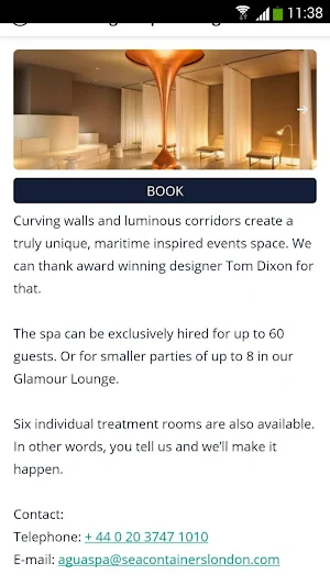 Sea Containers London Screenshot 3