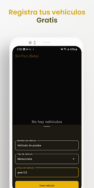 SinPico Pico y Placa Colombia Screenshot 2
