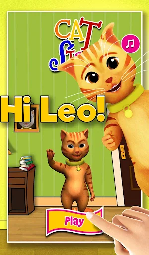 Cat Story With Leo's Fun Toys Screenshot 0