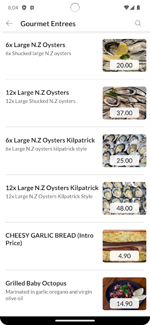 GEORGES GRILL Seafood &Burgers Screenshot 2