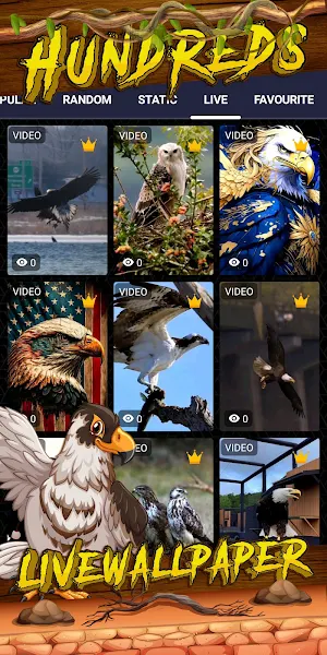 eagle wallpaper Screenshot 2