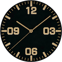 Luxury Retro Analog Watch Face