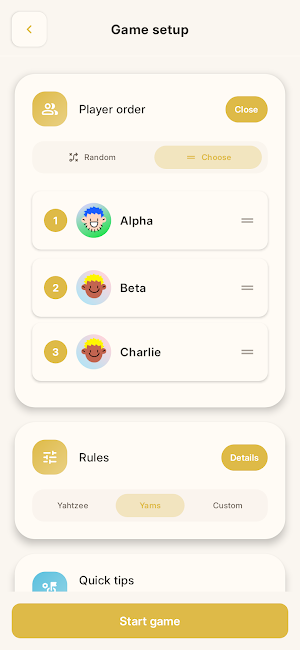 Yahtzee Score Screenshot 2
