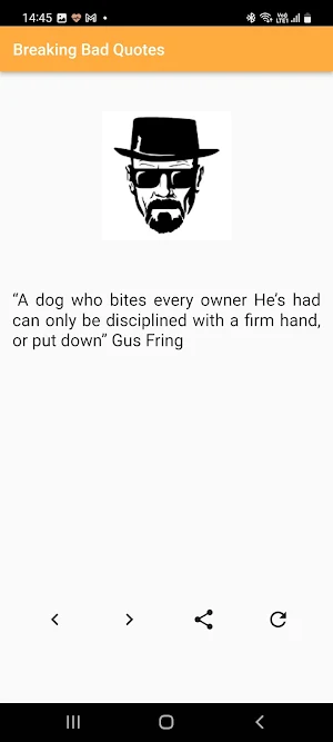 Breaking Bad Quotes Screenshot 1