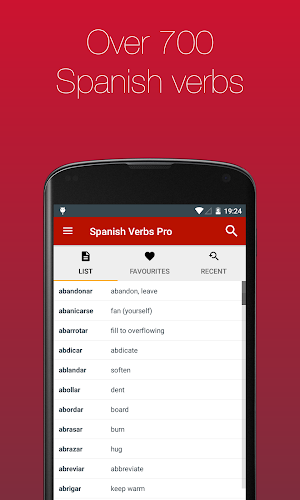 Spanish Verb Conjugator Screenshot 0