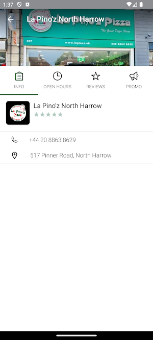 La Pino`z Pizza Screenshot 0