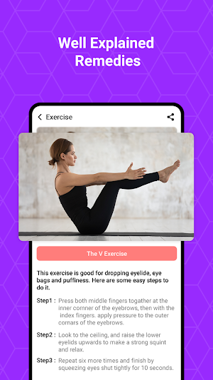 Daily Skin Care-Yoga Exercises Screenshot 2