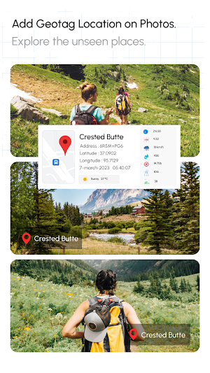 GPS Camera - GPS Stamp On Map Screenshot 1